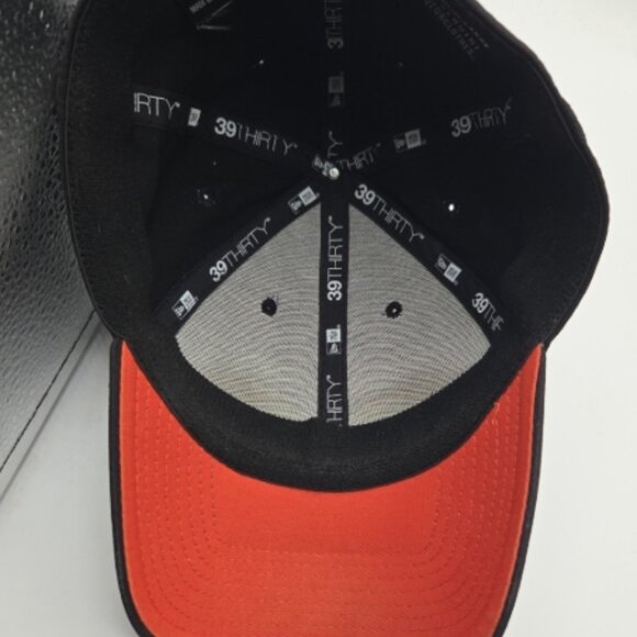 Harley-Davidson New Era 39THIRTY Hat Black Orange M/L - Picture 6 of 7